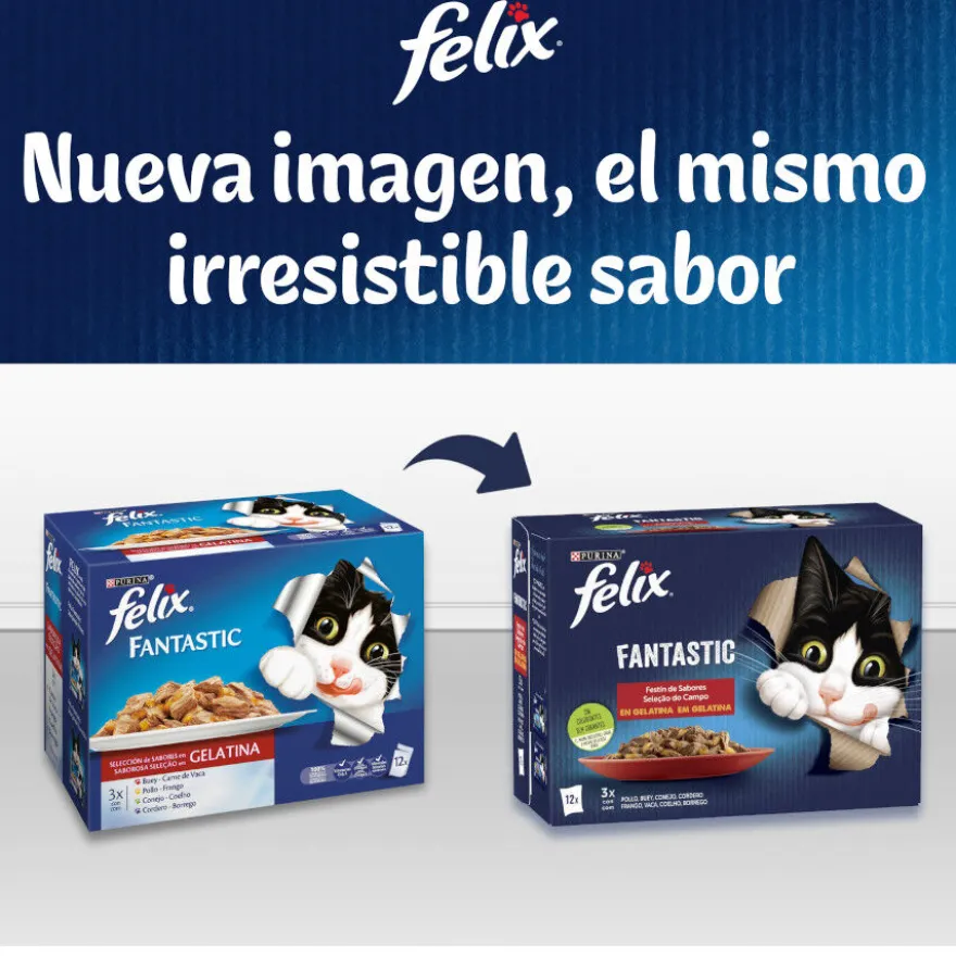 Felix Fantastic Selecciones Favoritas sobres en gelatina