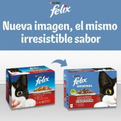 Felix Sensations Selección de Carnes sobres en gelatina - Multipack