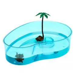 Ferplast Arricot Tortuguera de plástico con isla para tortuga joven