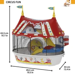 Ferplast Circus Jaula para hámsters