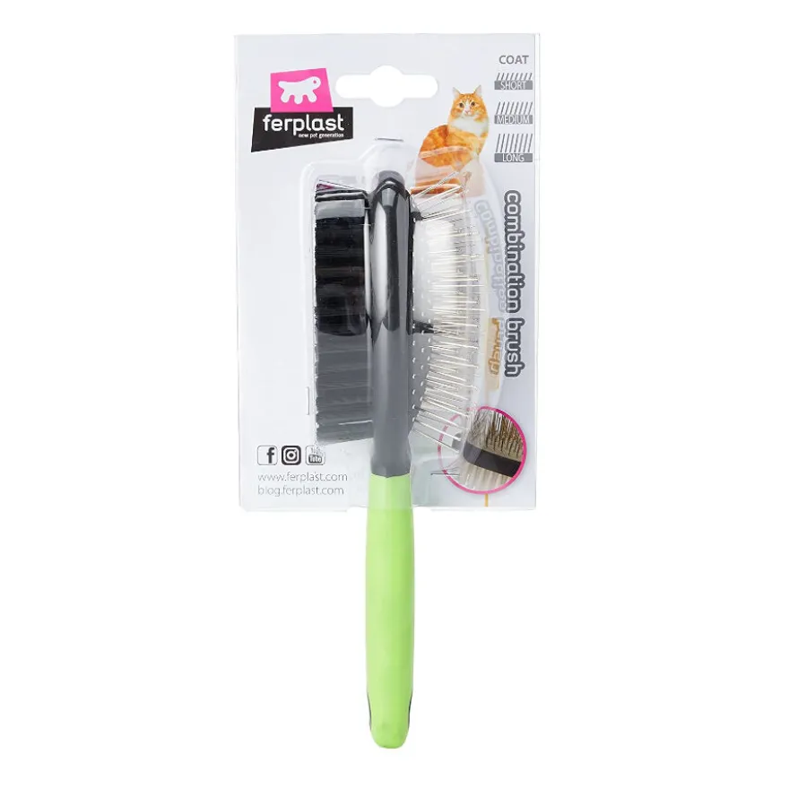 Ferplast Gro 5788 Flea Comb Cepillo Doble para gatos