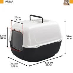 Ferplast Prima Caseta Higiénica color aleatorio para gatos