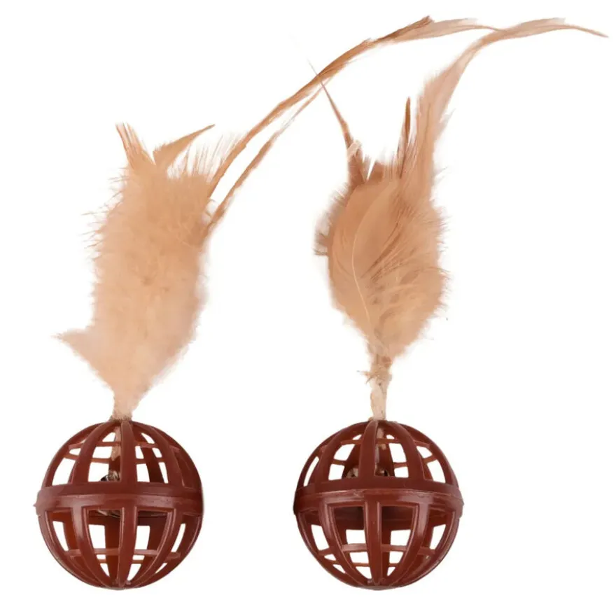 Flamingo Dian Pelota con Cascabel para gatos