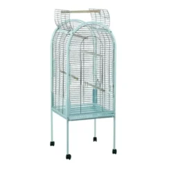 Flamingo Lorre Jaula Blanca para loros