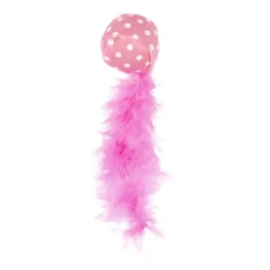 Flamingo Polka Pelotita para gatos