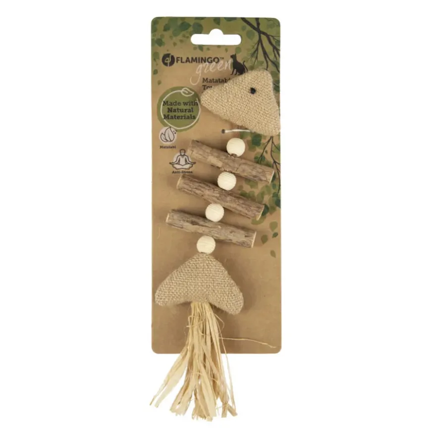 Flamingo Topsys Juguete de Pez para gatos
