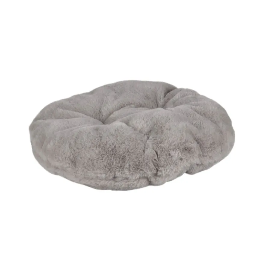 Flamingo Zinzi Redondo Gris cama cuna para perros