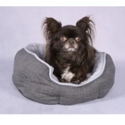 Flamingo Zupo Octógono Gris Oscuro cama para perros y gatos