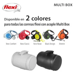 Flexi Multi Box Dispensador para perros y gatos colores surtidos