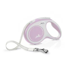 Flexi New Comfort Correa Extensible Rosa para perros