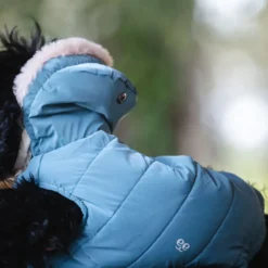 Freedog Abrigo Impermeable Iceguard Azul Cielo para perros