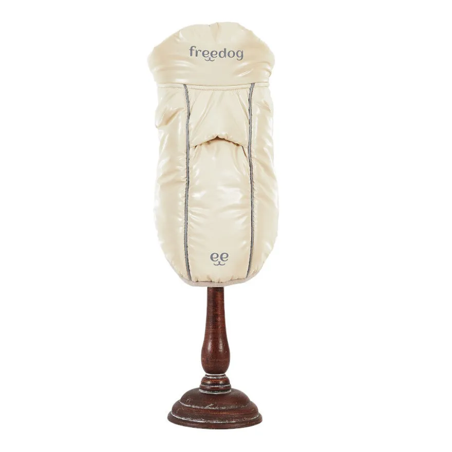 Freedog Abrigo Impermeable Winterhug Beige para perrros