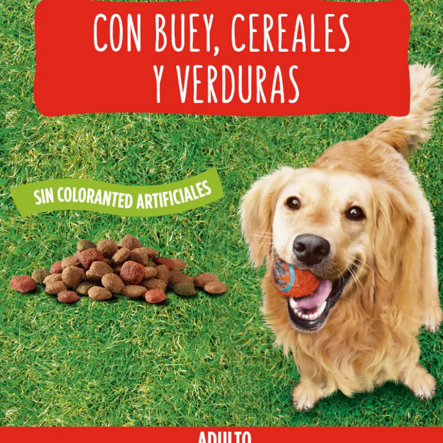 Friskies Adult Buey y Verduras pienso para perros