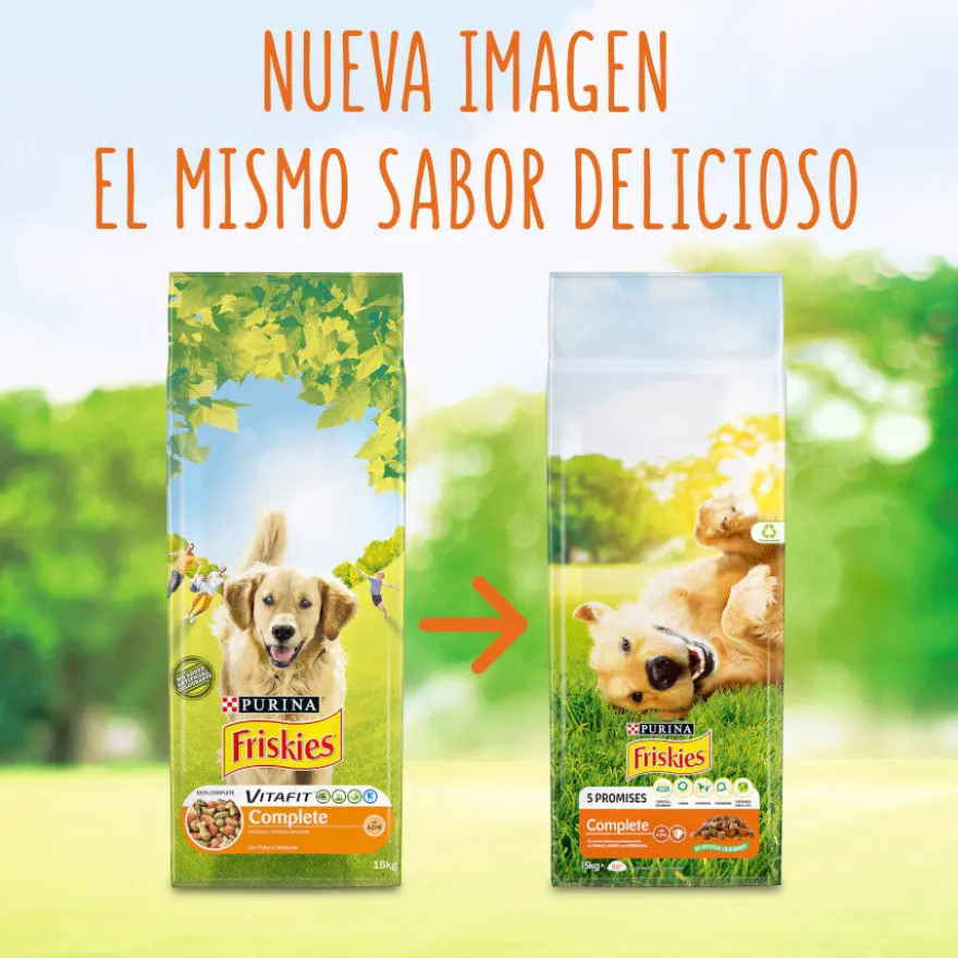 Friskies Adult Pollo y Verduras pienso para perros
