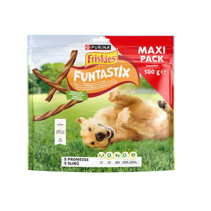 Friskies Funtastix Barritas de Queso y Bacon para perros