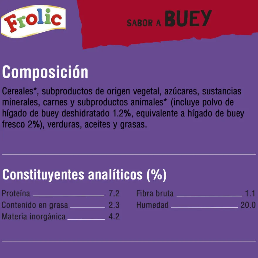 Frolic Huesos Chew Bones Masticables para perros