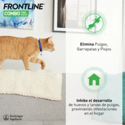 Frontline Combo Pipetas Antiparasitarias para gatos y hurones