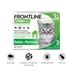 Frontline Combo Pipetas Antiparasitarias para gatos y hurones
