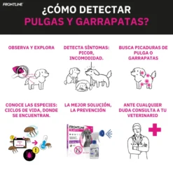 Frontline Spray Antiparasitario para perros y gatos