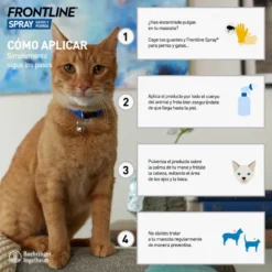 Frontline Spray Antiparasitario para perros y gatos