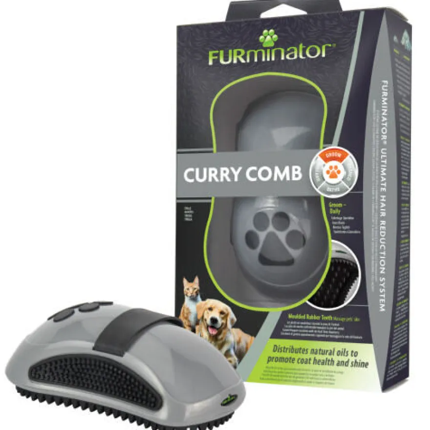 Furminator Curry Comb Cepillo para mascotas