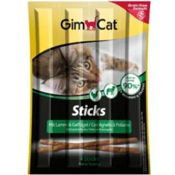 GimCat Palitos de cordero para gatos
