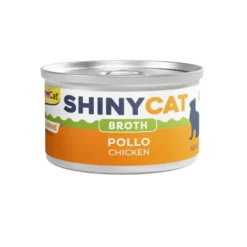 GimCat Shiny Cat Pollo en caldo lata para gatos