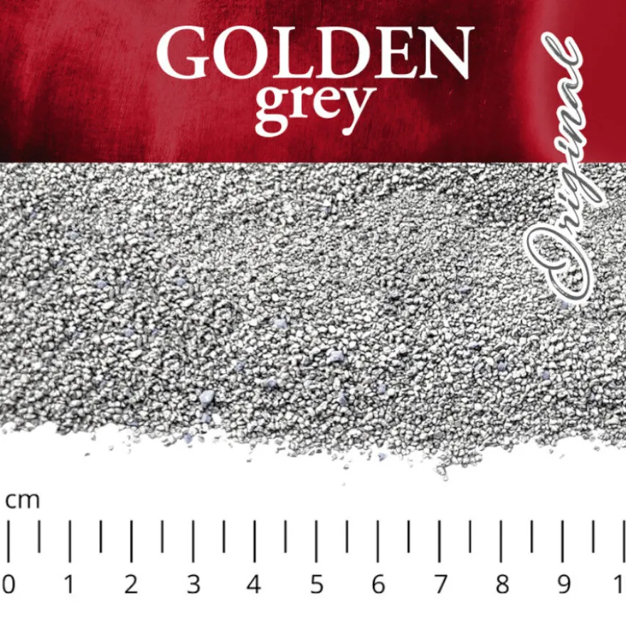Golden Grey Arena Fina Aglomerante para gatos