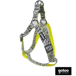 Gotoo Arnés estampado zebra para perros