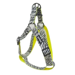 Gotoo Arnés estampado zebra para perros