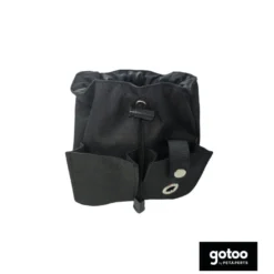 Gotoo Bolsa porta premio negra para perros