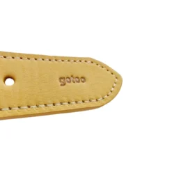 Gotoo Collar cuero azul para perros