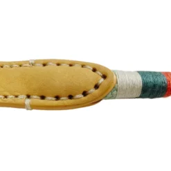 Gotoo Collar cuero verde para perros
