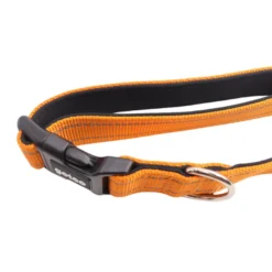 Gotoo Collar de nylon reflectante naranja para perros
