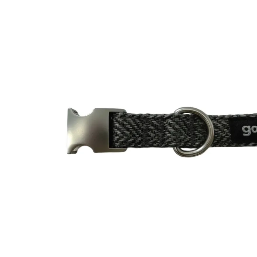 Gotoo Collar espiga gris para perros