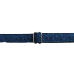 Gotoo Collar estampado cachemira clásica azul para perros