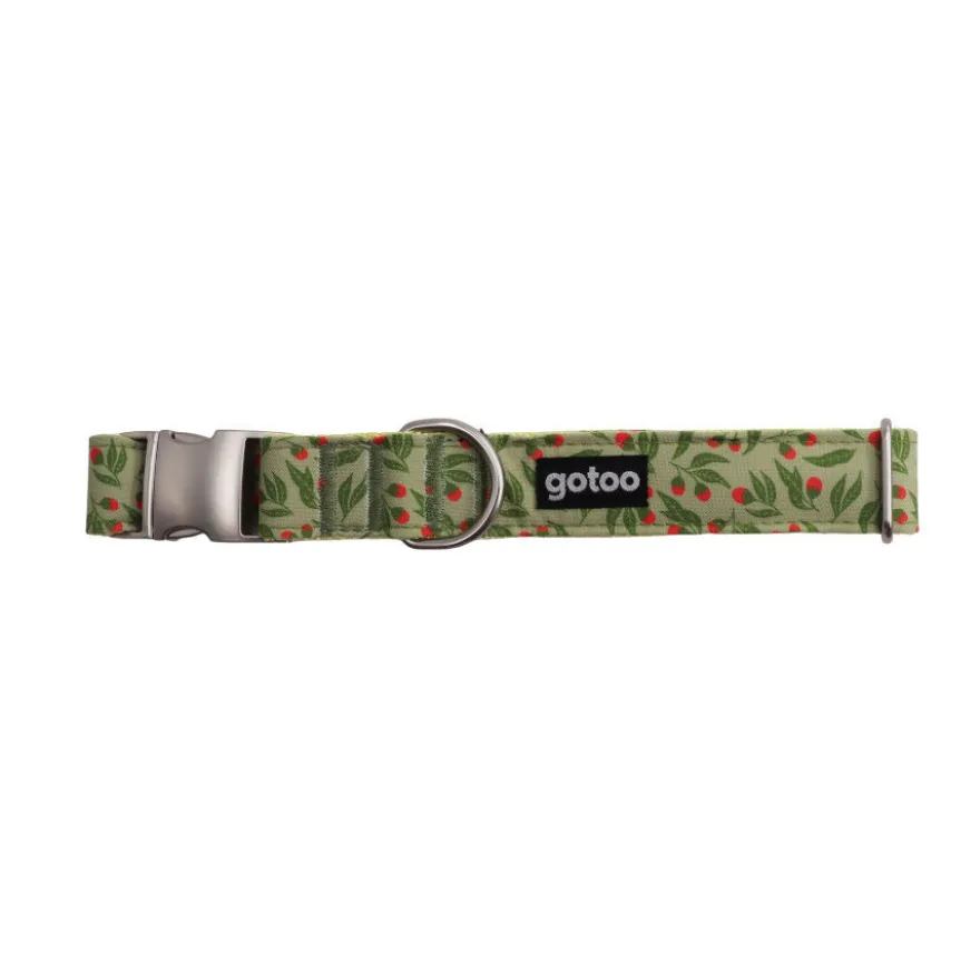 Gotoo Collar estampado floral para perros