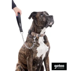 Gotoo Collar estampado leopardo para perros