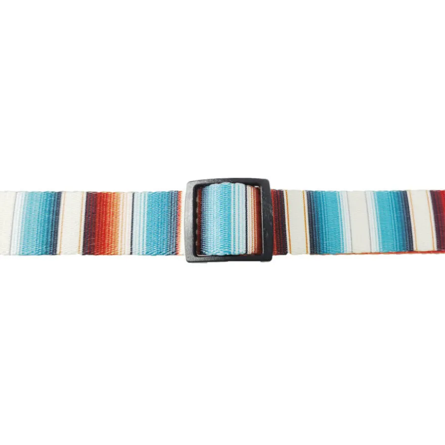 Gotoo Collar estampado rayas multicolor para perros