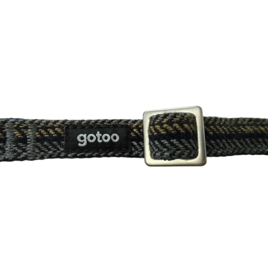Gotoo Collar Tweed azul para perros