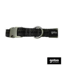 Gotoo Collar Tweed azul para perros