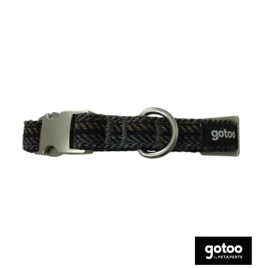 Gotoo Collar Tweed azul para perros