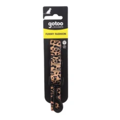 Gotoo Correa estampada leopardo perros
