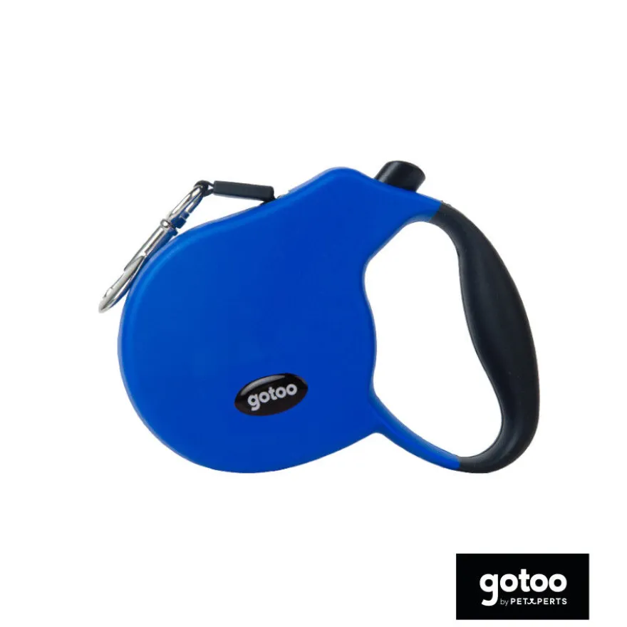 Gotoo Correa extensible azul para perros