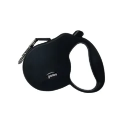 Gotoo Correa extensible negra para perros