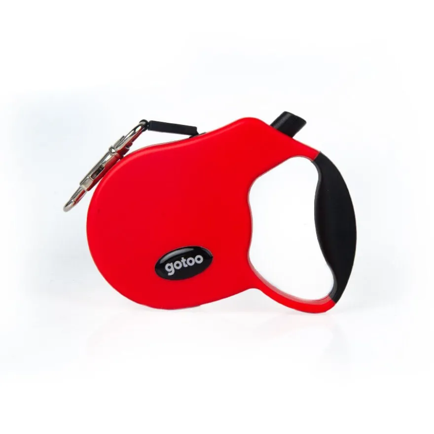 Gotoo Correa extensible roja para perros