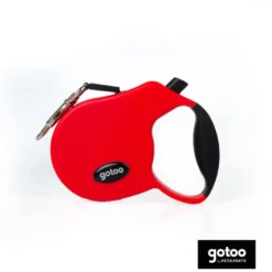 Gotoo Correa extensible roja para perros