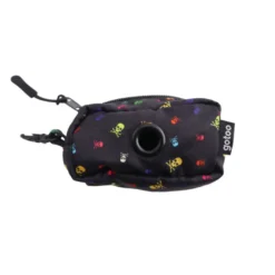 Gotoo Porta bolsas calavera negro para perros