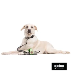 Gotoo Porta bolsas silicona avocado para perros