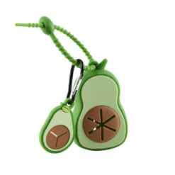 Gotoo Porta bolsas silicona avocado para perros